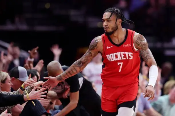 一场比赛中, 他在状态好